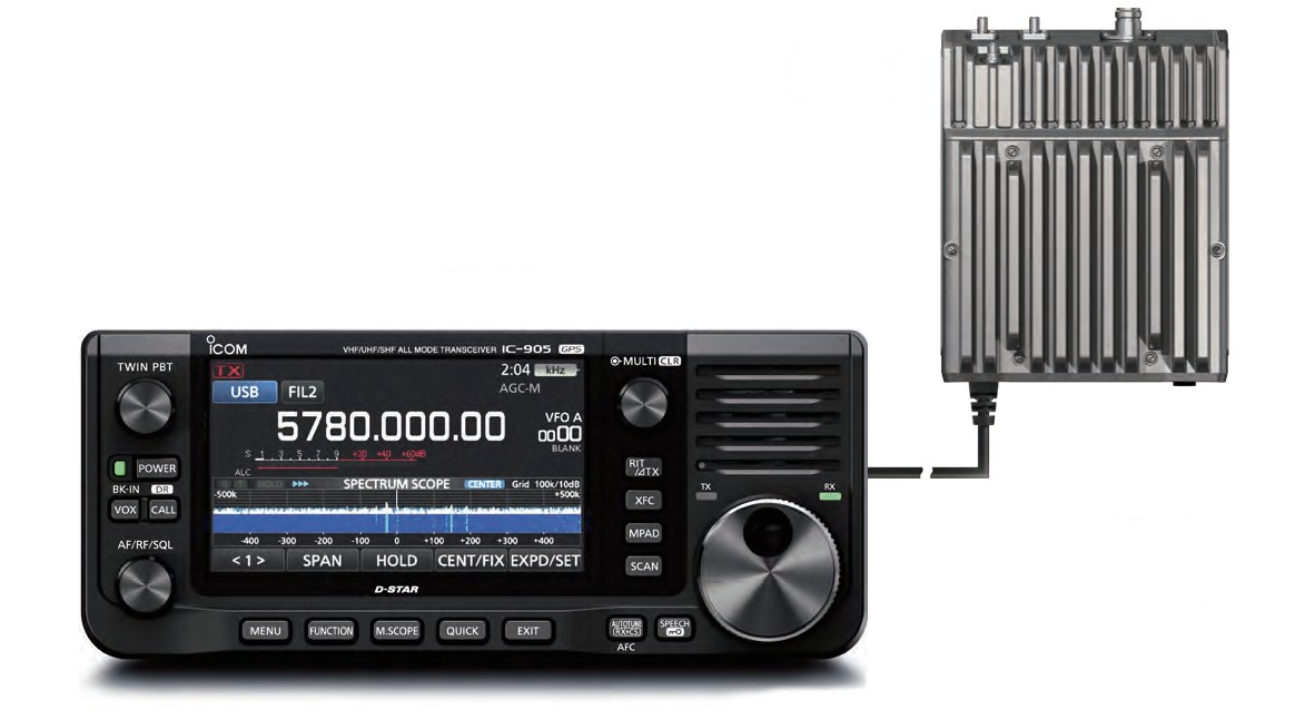 ICOM IC-905 TRANSCEPTOR MULTIBANDA VHF/UHF/SHF