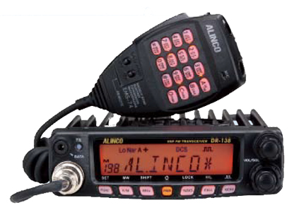 ALINCO DR-138HE TRANSCEPTOR VHF RADIOAFICIONADOS