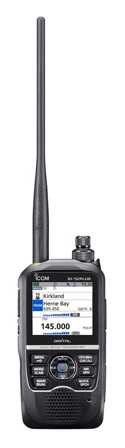 ICOM ID-52E PLUS TRANSCEPTOR PORTATIL VHF/UHF