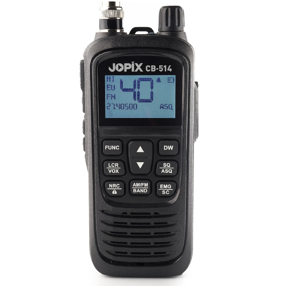 JOPIX CB-514 PORTATIL CB + KIT COCHE