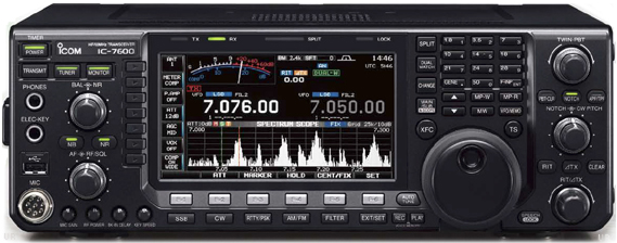 ICOM IC-7600 TRANSCEPTOR HF