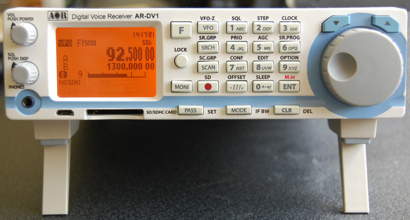 RECEPTOR SOBREMESA AOR DIGITAL ANALOGICO AR-DV-1