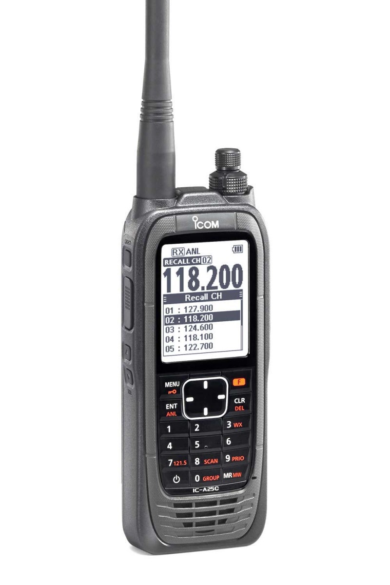 ICOM IC-A25CE TRANSCEPTOR BANDA AEREA PORTATIL