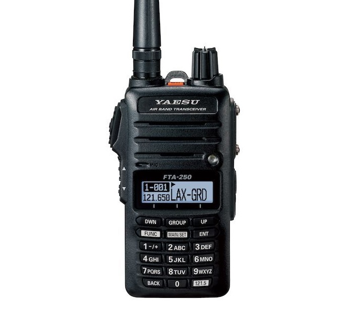 YAESU FTA-250L PORTATIL BANDA AEREA