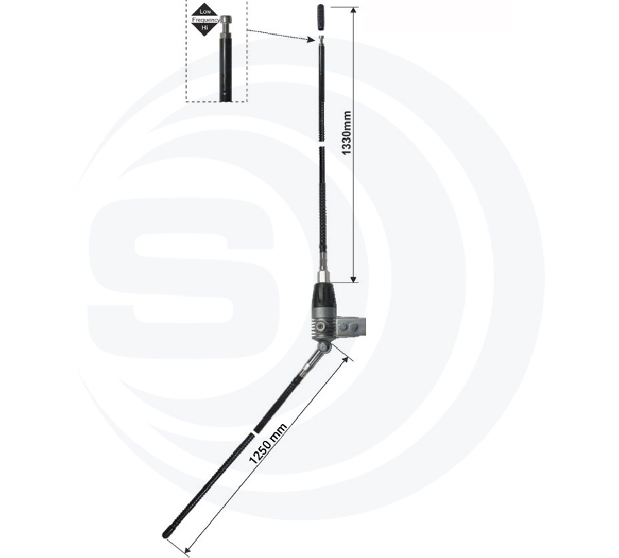 ANTENA SIRIO BOOMERANG 27w