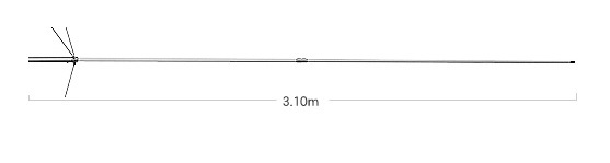 ANTENA DIAMOND X-300N CONECTOR N