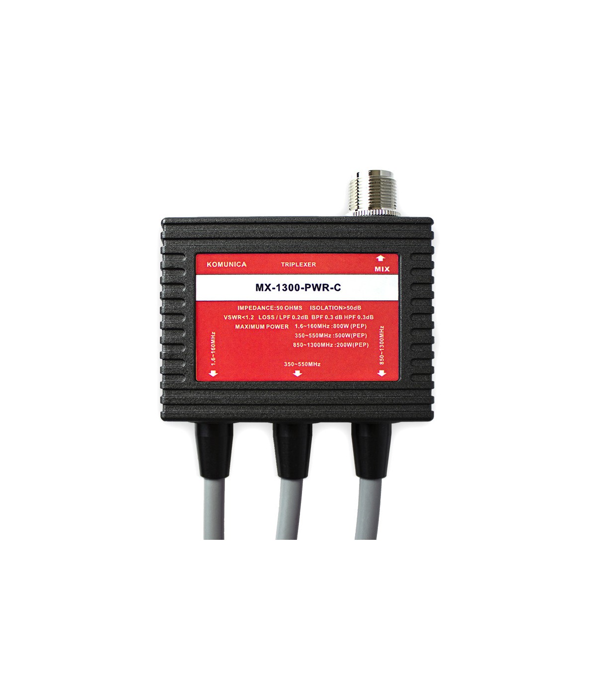 TRIPLEXOR KOMUNICA MX-1300-PWR-C