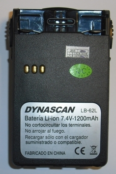 BATERIA DYNASCAN LB-62 DESCATALOGADA