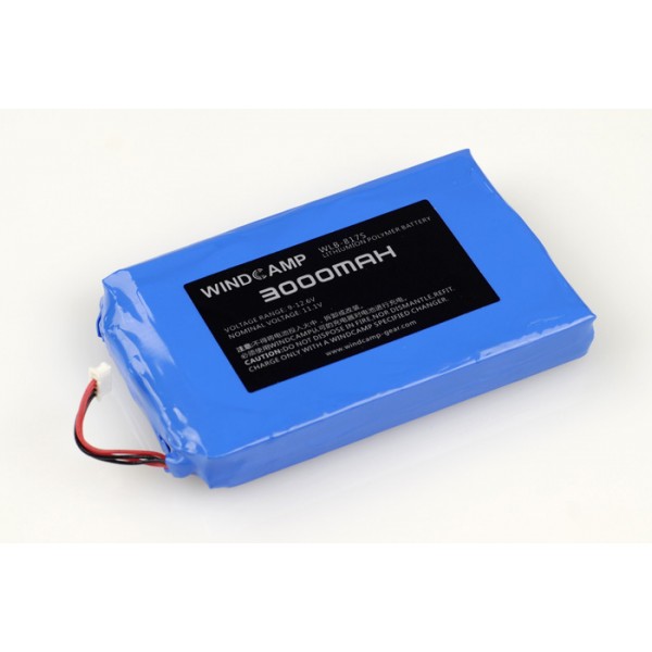 BATERIA WINDCAMP Li-Po 3000 mAh PARA YAESU FT-817 + TAPA+CAR