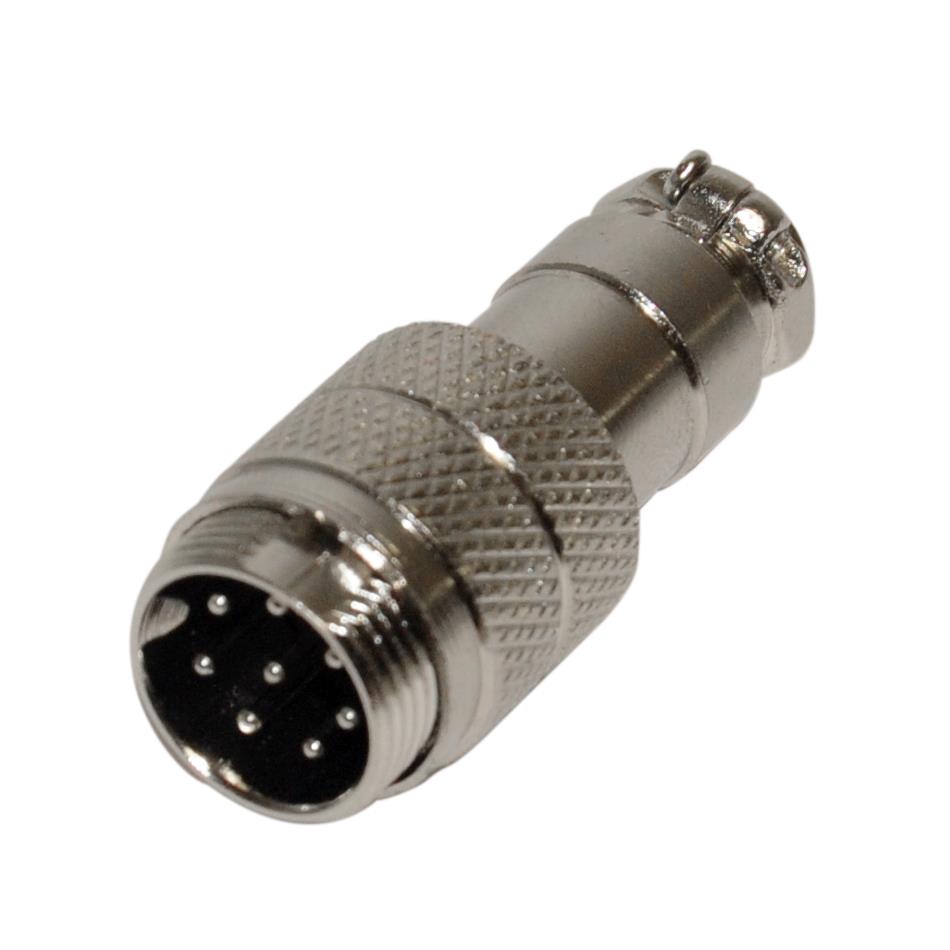 CONECTOR MICRO 8 P MACHO ( AEREO)