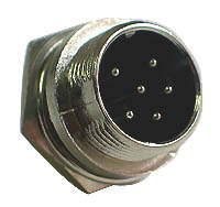 CONECTOR MICRO 6 PIN MACHO (CHASIS)
