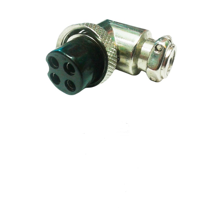 CONECTOR MICRO 4P (H) AEREO ACODADO